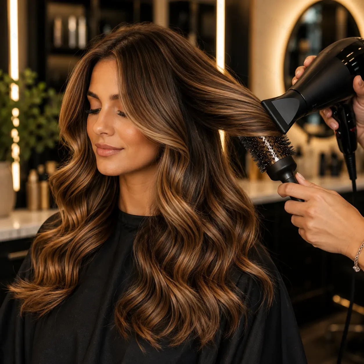 Dimensional highlights at Lumiere Salon
